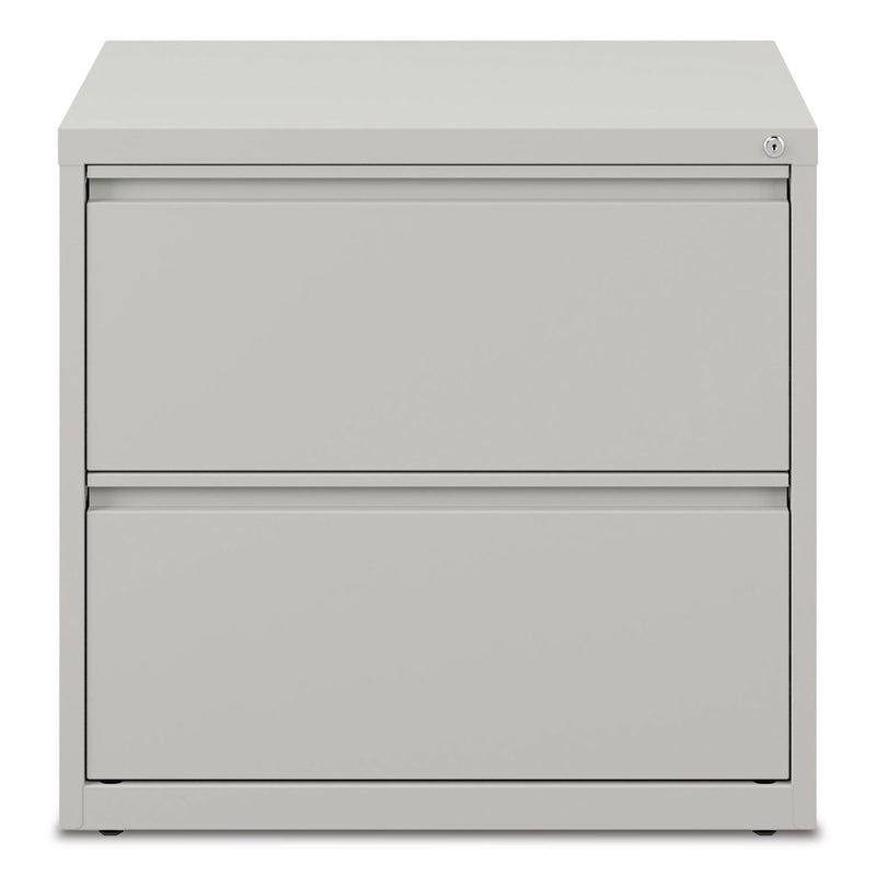 Alera Lateral File, 2 Legal/Letter-Size File Drawers, Light Gray, 30" x 18.63" x 28"