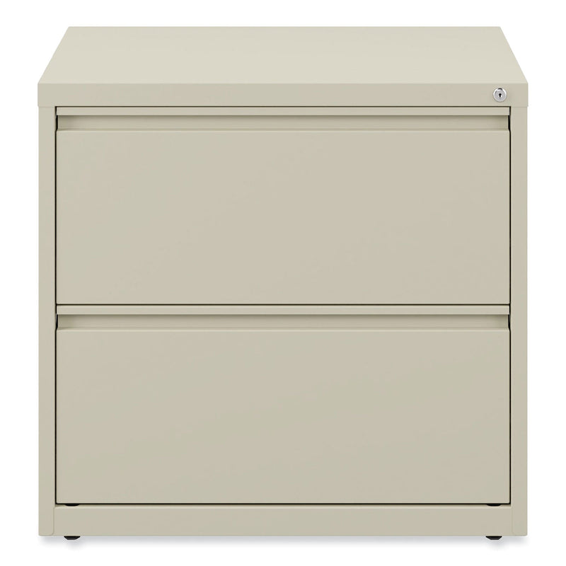 Alera Lateral File, 2 Legal/Letter-Size File Drawers, Putty, 30" x 18.63" x 28"