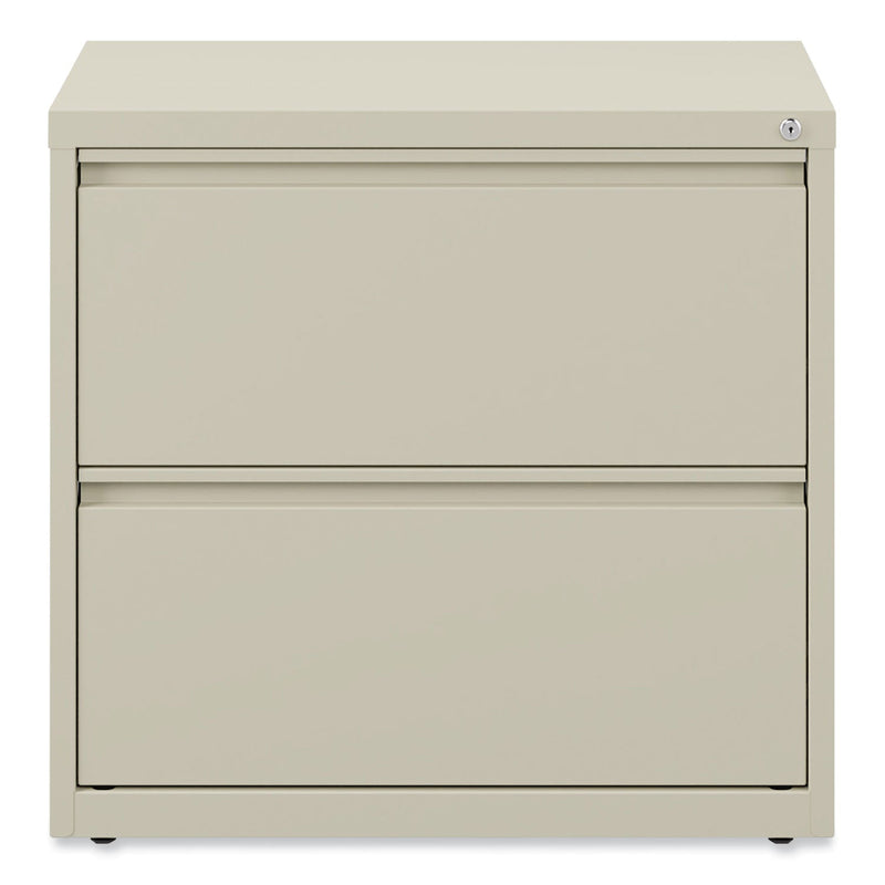 Alera Lateral File, 2 Legal/Letter-Size File Drawers, Putty, 30" x 18.63" x 28"