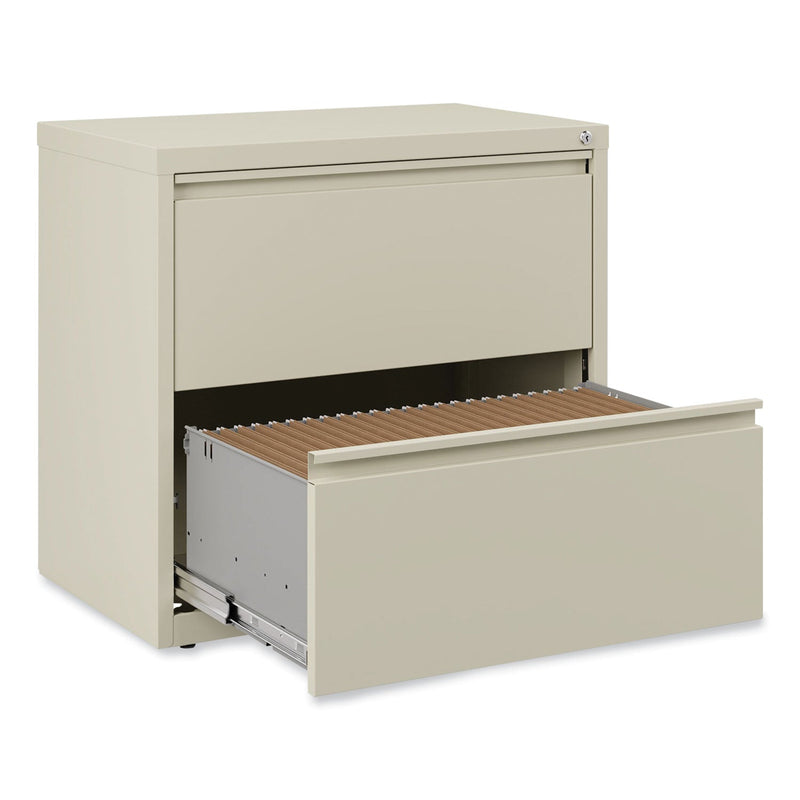 Alera Lateral File, 2 Legal/Letter-Size File Drawers, Putty, 30" x 18.63" x 28"