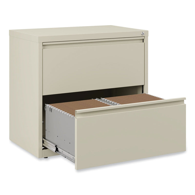 Alera Lateral File, 2 Legal/Letter-Size File Drawers, Putty, 30" x 18.63" x 28"