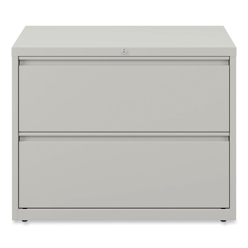 Alera Lateral File, 2 Legal/Letter-Size File Drawers, Light Gray, 36" x 18" x 28"