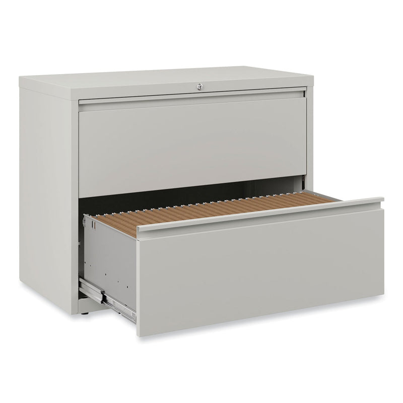 Alera Lateral File, 2 Legal/Letter-Size File Drawers, Light Gray, 36" x 18" x 28"
