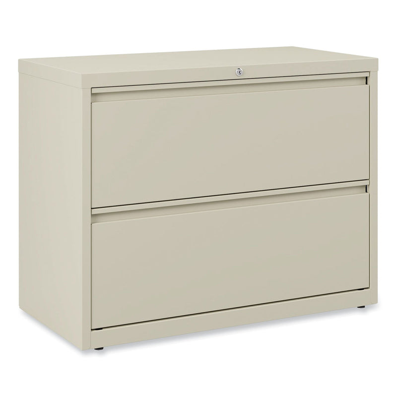 Alera Lateral File, 2 Legal/Letter-Size File Drawers, Putty, 36" x 18" x 28"