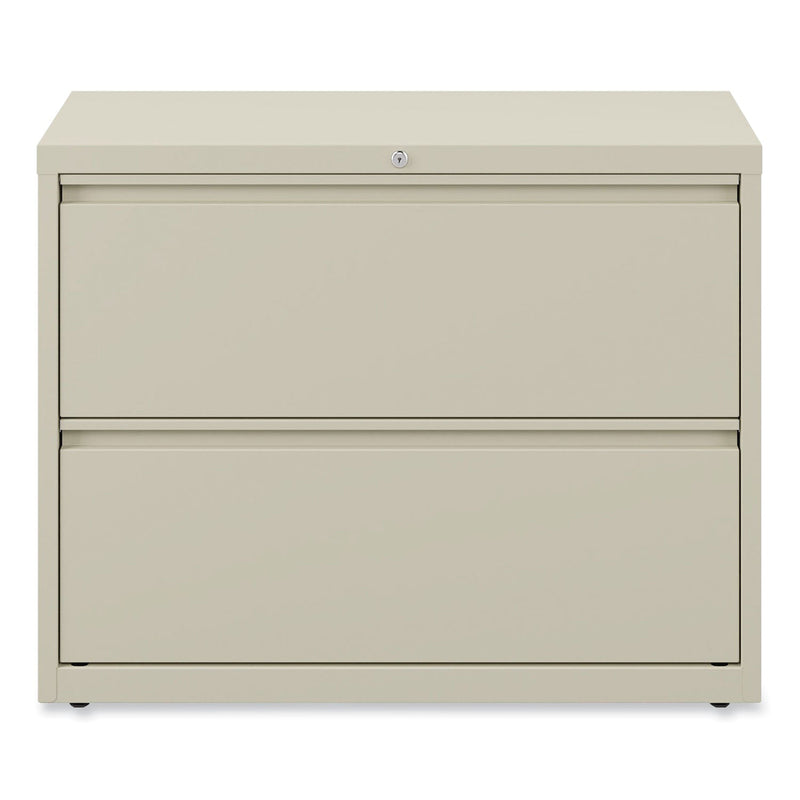 Alera Lateral File, 2 Legal/Letter-Size File Drawers, Putty, 36" x 18" x 28"