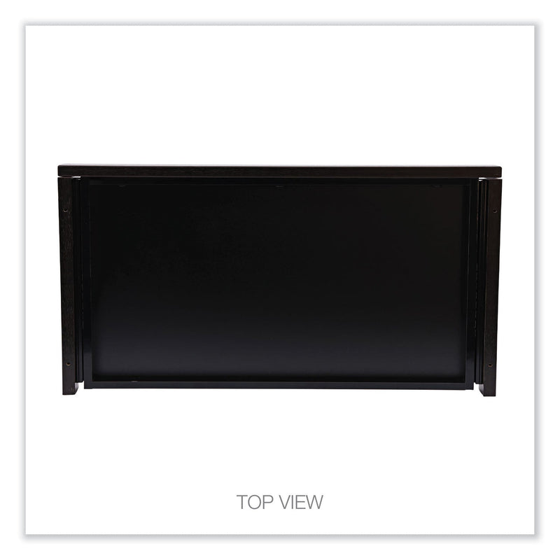 Alera Valencia Series Center Drawer, Laminate, 24.5w x 15d x 2h, Espresso