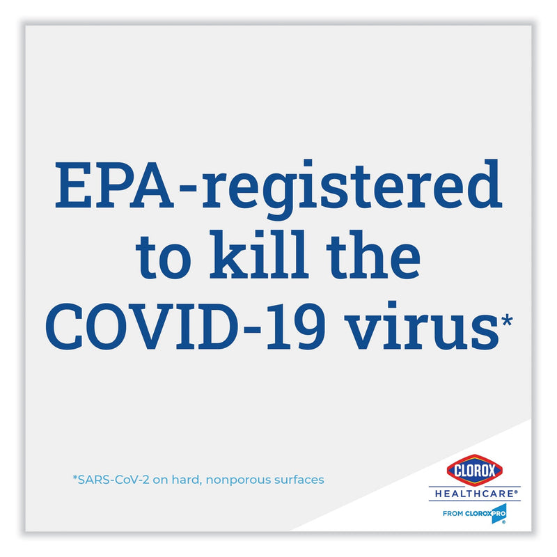 Clorox Bleach Germicidal Wipes, 12 x 12, Unscented, 110/Bucket