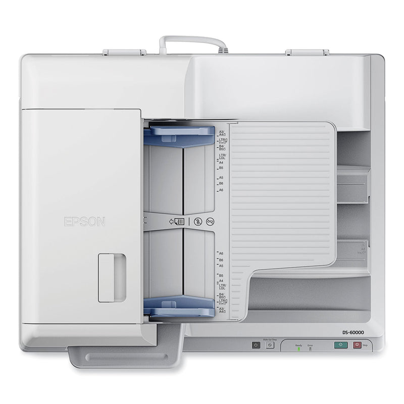 Epson WorkForce DS-60000 Scanner, 600 dpi Optical Resolution, 200-Sheet Duplex Auto Document Feeder
