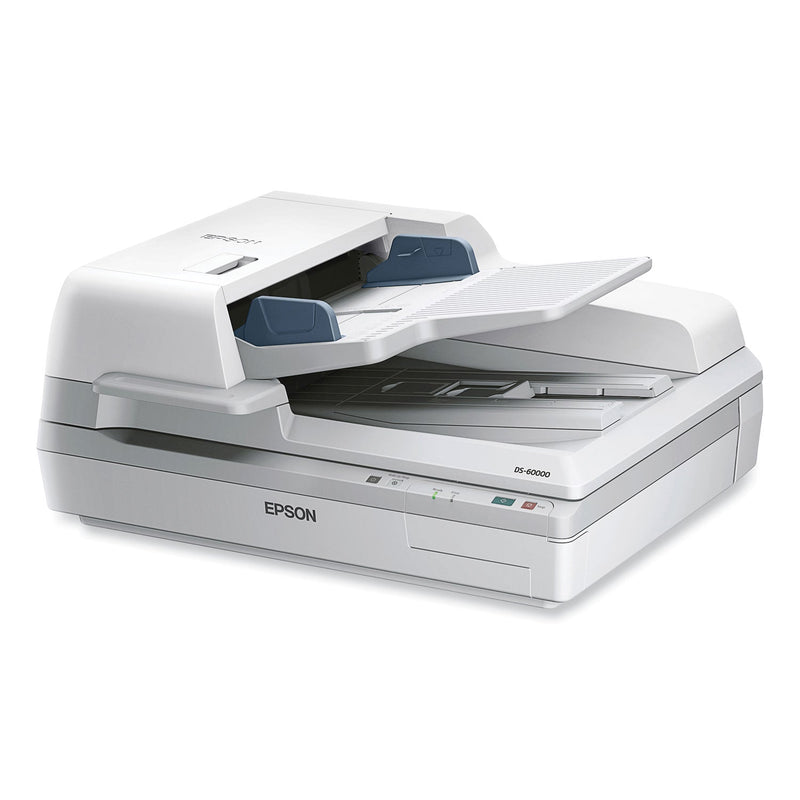 Epson WorkForce DS-60000 Scanner, 600 dpi Optical Resolution, 200-Sheet Duplex Auto Document Feeder
