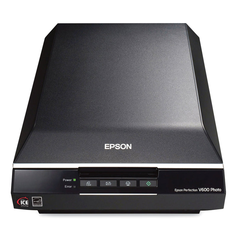 Epson Perfection V600 Photo Color Scanner, Scans Up to 8.5" x 11.7", 6400 dpi Optical Resolution