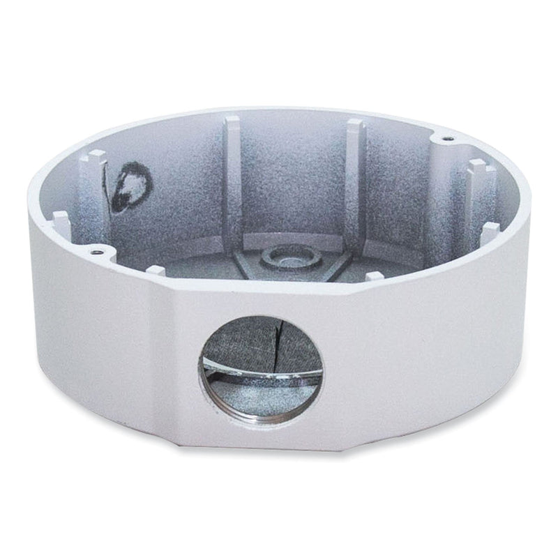 Gyration Fixed Dome Junction Box, 4.28 x 4.28 x 1.42, White