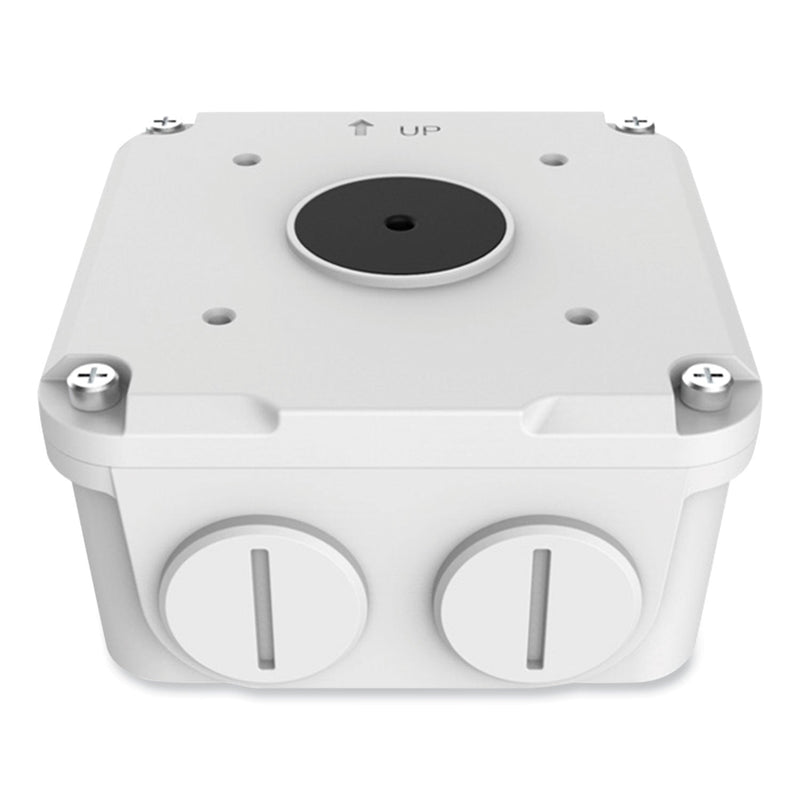 Gyration Bullet Camera Junction Box, 4.09 x 4.09 x 2.19, White