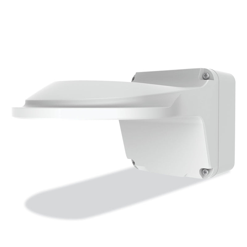 Gyration Fixed Outdoor Wall Mount, 4.92 x 4.92 x 9.17, White