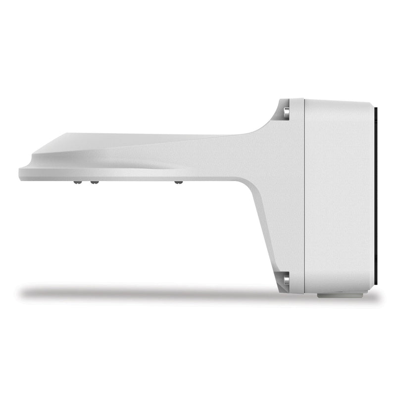 Gyration Fixed Dome Outdoor Wall Mount, 4.92 x 4.92 x 9.17, White