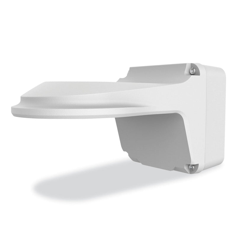 Gyration Fixed Dome Outdoor Wall Mount, 4.92 x 4.92 x 9.17, White