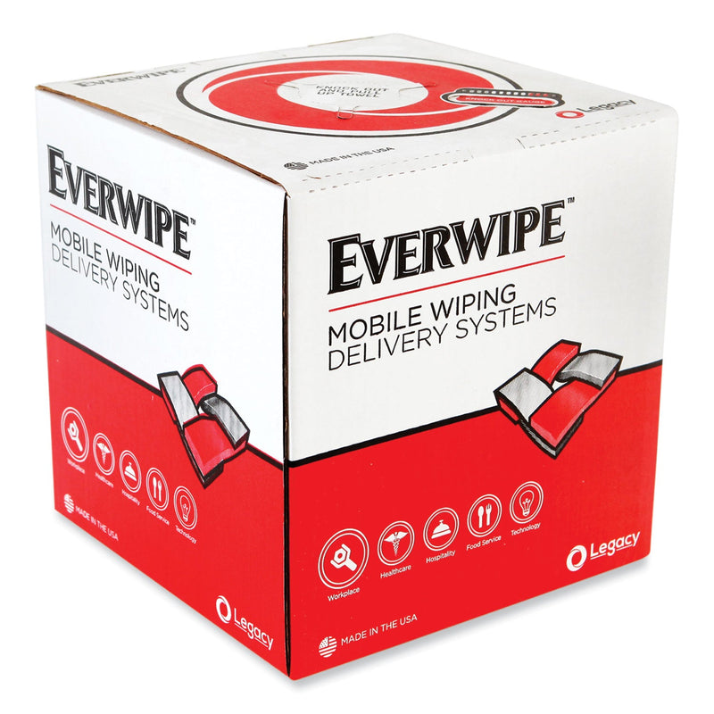 Everwipe Heavyweight Blue Wiper, 9 x 12, 200/Roll, 4 Rolls/Carton