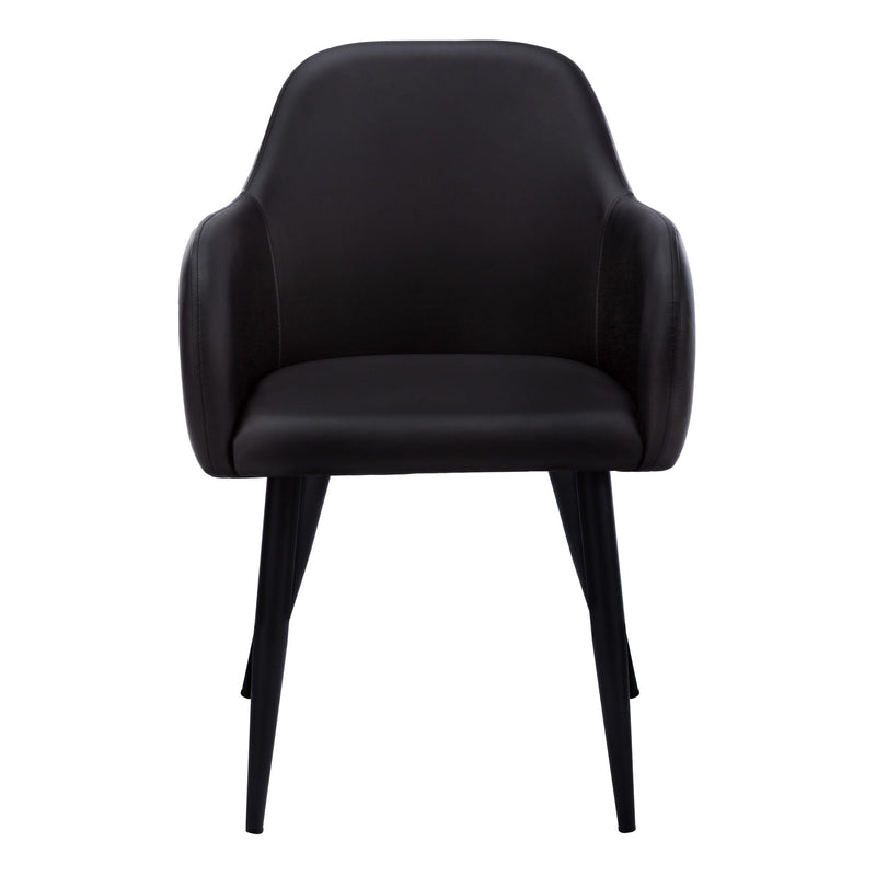 Dining Chair Side, Upholstered For Dining Room, Contemporary & Modern (Set of 2)