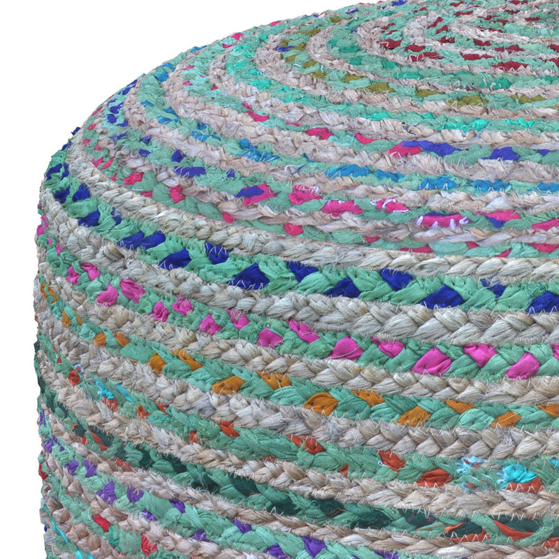 Margo - Handcrafted Round Pouf