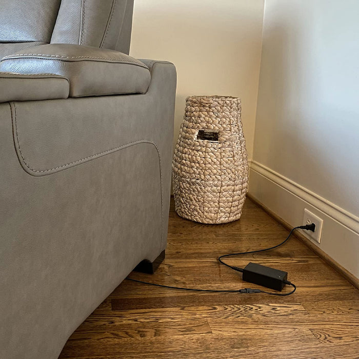 Universal Recliner Power Cord Replacement (2-Pin Adapter)