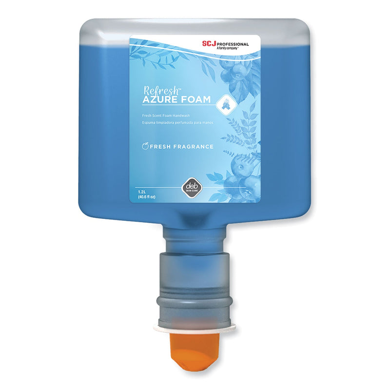 SC Johnson Professional Refresh Foaming Hand Soap Touch Free Cartridge, Fresh Apple Scent, 1.2 L Refill, 3/Carton