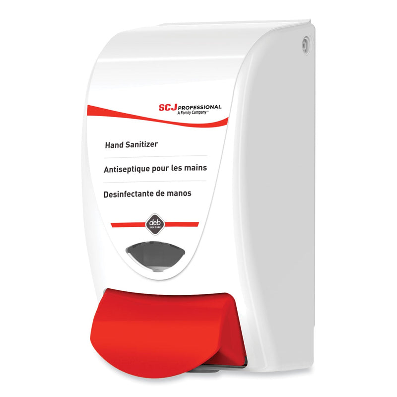 SC Johnson Professional Sanitizer Dispenser, 1 L, 4.92 x 4.6 x 9.25, White, 15/Carton