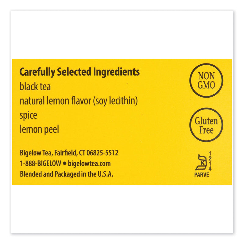 Bigelow Lemon Lift Black Tea, 28/Box