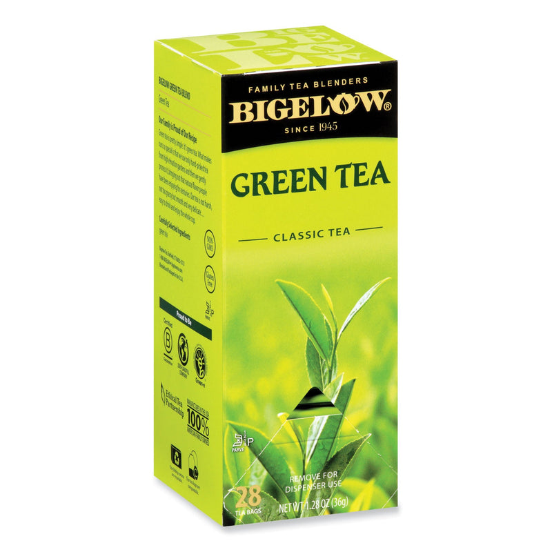 Bigelow Single Flavor Tea, Green, 28 Bags/Box