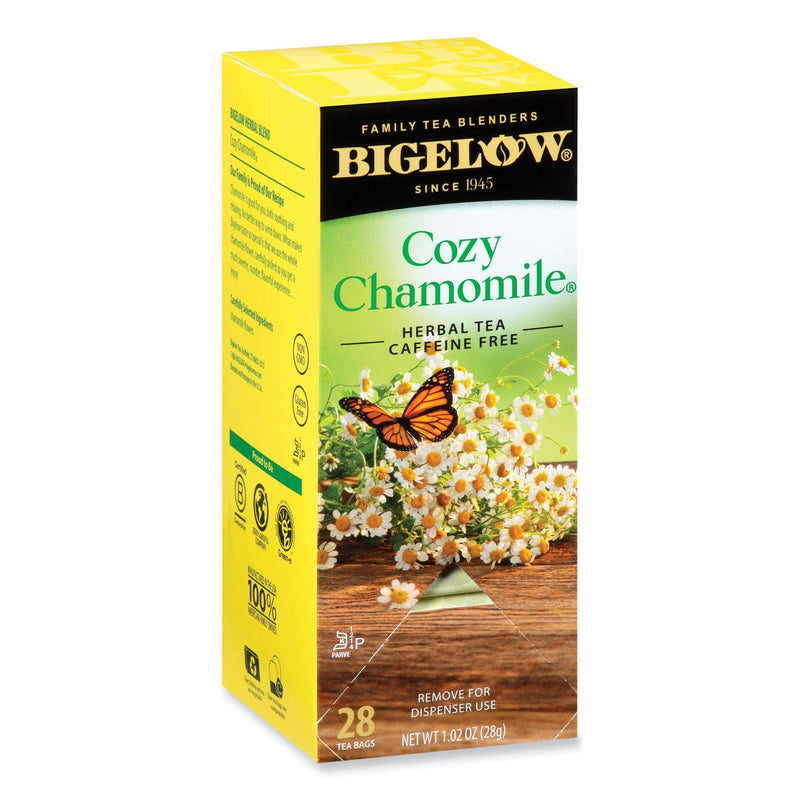 Bigelow Single Flavor Tea, Cozy Chamomile, 28 Bags/Box
