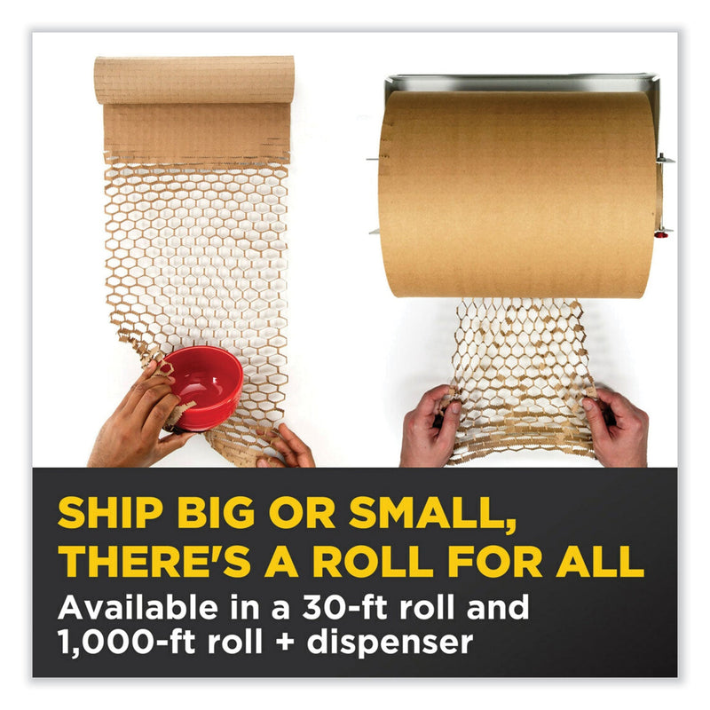 Scotch Cushion Lock Protective Wrap, 12" x 30 ft, Brown