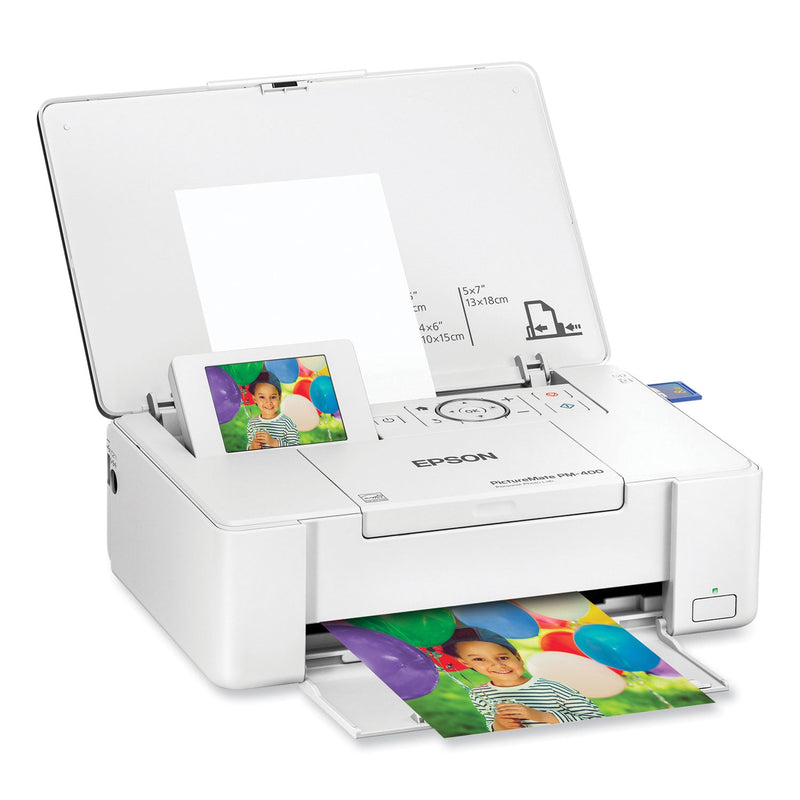 Epson PictureMate PM-400 Wireless Personal Photo Lab, White