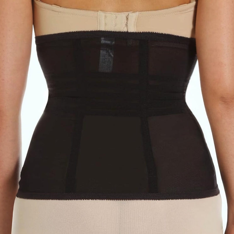 Style 821 | Shapette Powermesh Satin Panel Waist Cincher