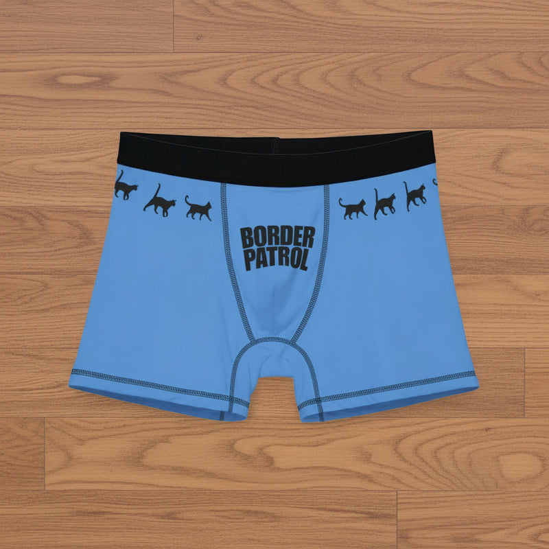 Border Patrol Cat Boxer Briefs – Men’s Stretch Boxer Briefs