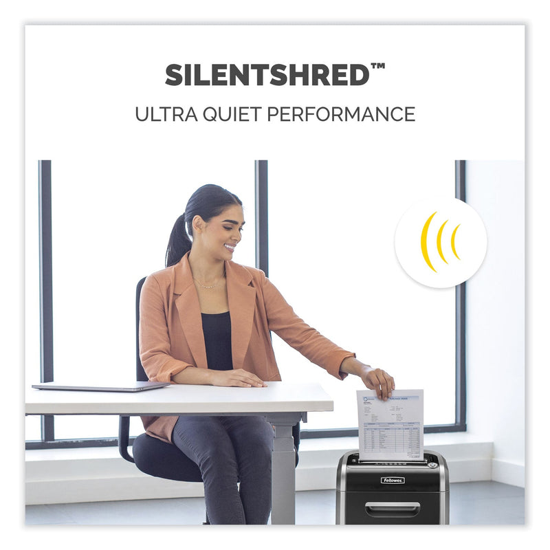 Fellowes Powershred 79Ci 100% Jam Proof Cross-Cut Shredder, 16 Manual Sheet Capacity