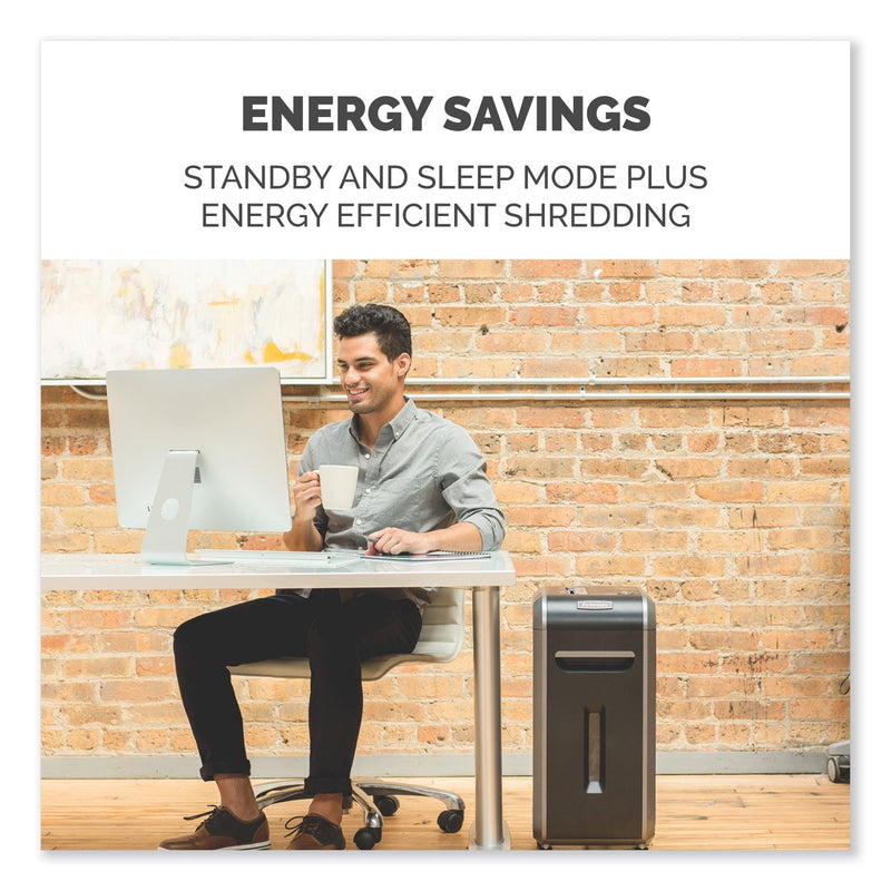 Fellowes Powershred 99Ci 100% Jam Proof Cross-Cut Shredder, 18 Manual Sheet Capacity