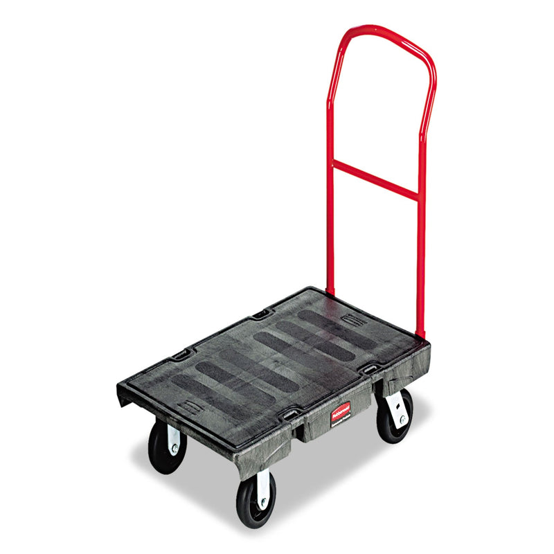 Rubbermaid Heavy-Duty Platform Truck Cart, 2,000 lb Capacity, 24 x 48 Platform, Black