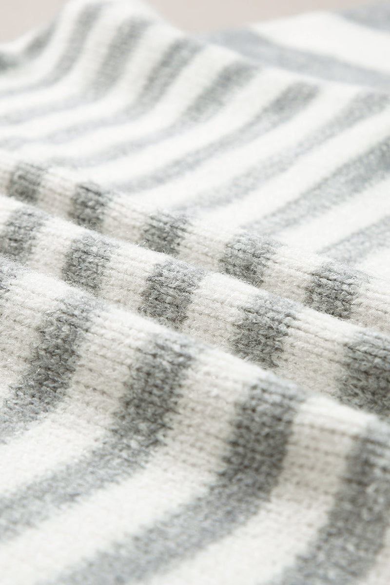 Dylan Stripe Drop Shoulder Sweater
