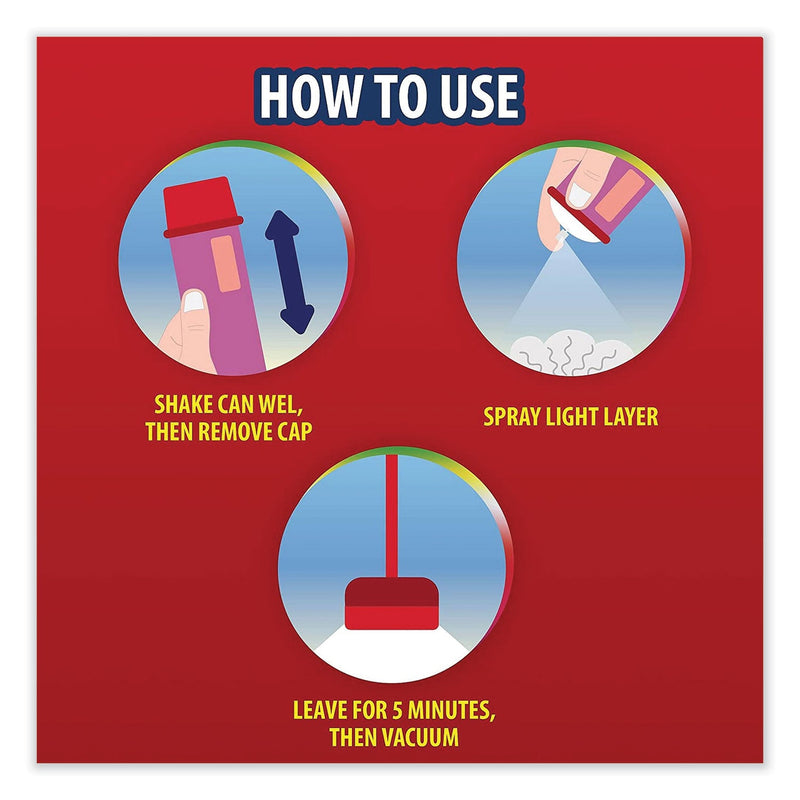 RESOLVE Pet Expert Hair Eliminator, Floral, 18 oz Aerosol Spray, 6/Carton