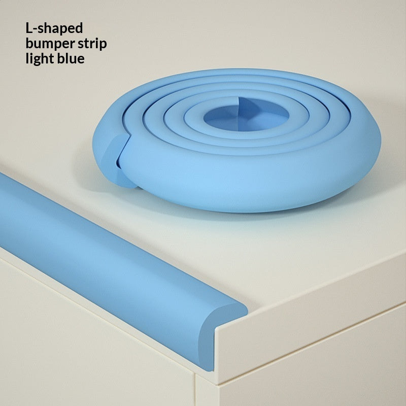 L Shaped Child Safe Corner Guards For Walls To Protect Babies Soft Padding For Home Use