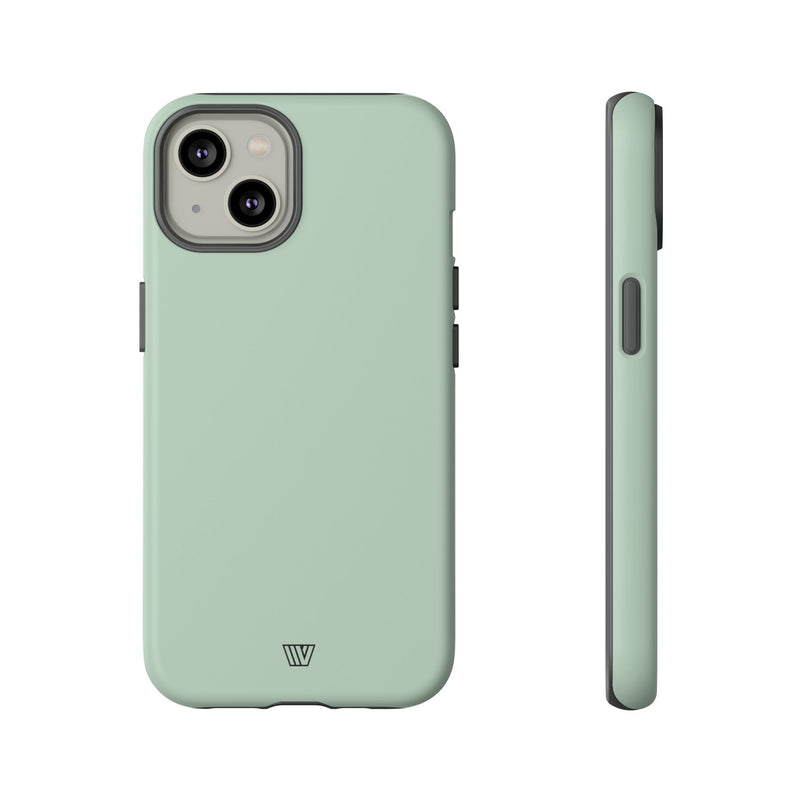 PASTEL GREEN SOLID | Tough Phone Case
