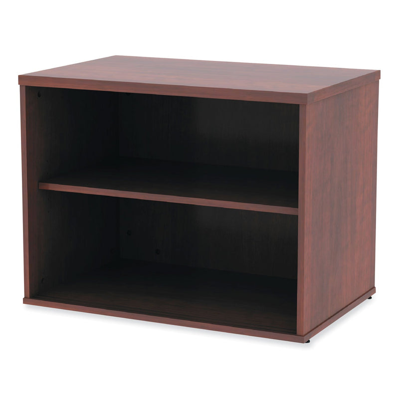 Alera Open Office Low Storage Cabinet Credenza, 29 1/2 x 19 1/8x 22 7/8, Cherry