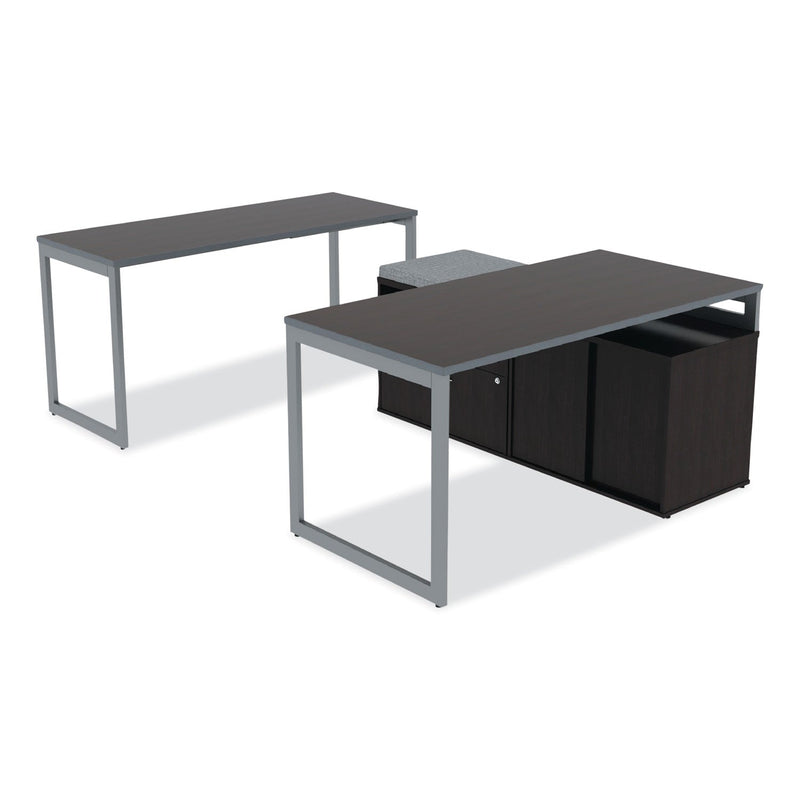 Alera Open Office Low Storage Cab Cred, 29.5w x 19.13d x 22.88h, Espresso