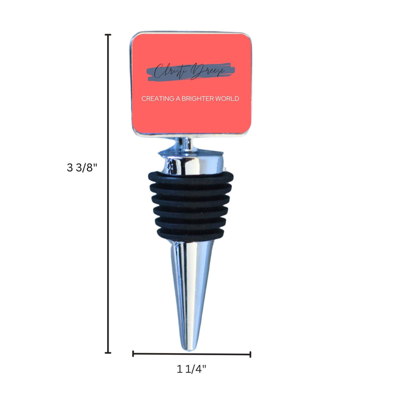 Wine Bottle Stopper: Reset at Sunset