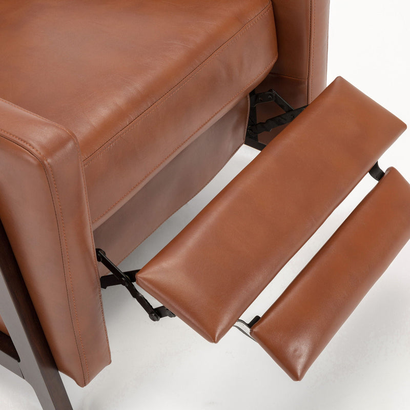 Madeline - Push Back Recliner - Caramel