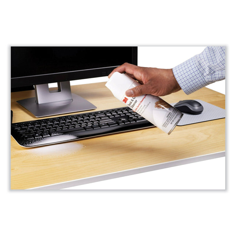 3M Desk and Office Spray Cleaner, 15 oz Aerosol Spray