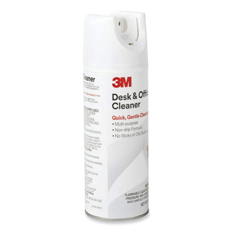 3M Desk and Office Spray Cleaner, 15 oz Aerosol Spray