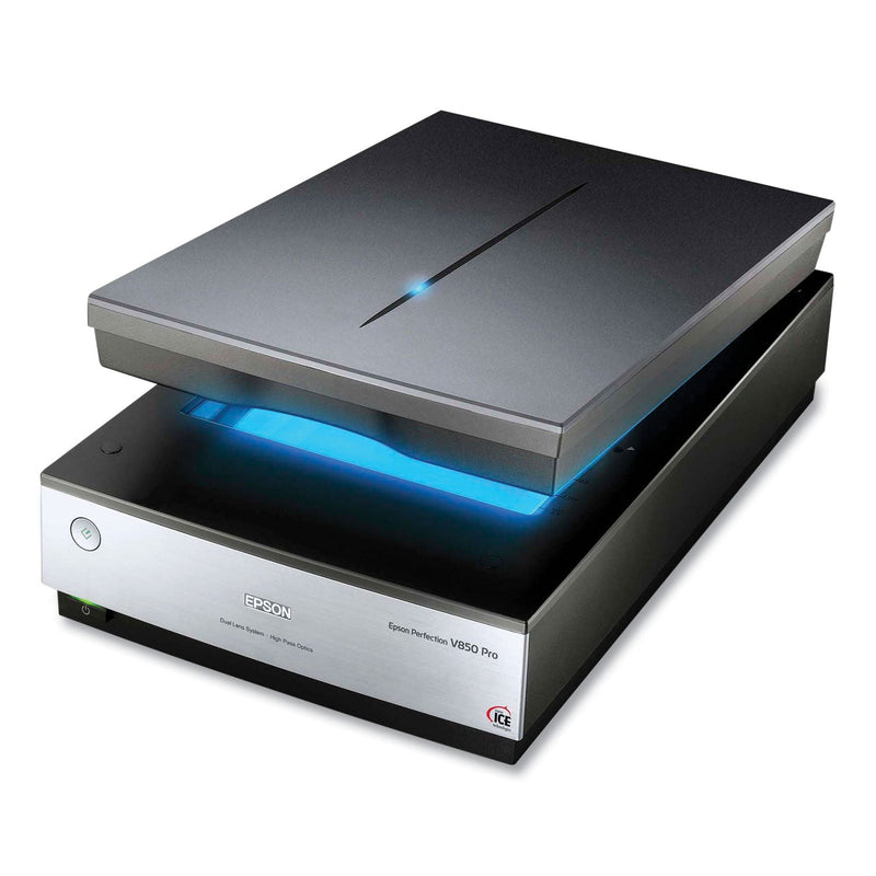 Epson Perfection V850 Pro Scanner, Scans Up to 8.5" x 11.7", 6400 dpi Optical Resolution