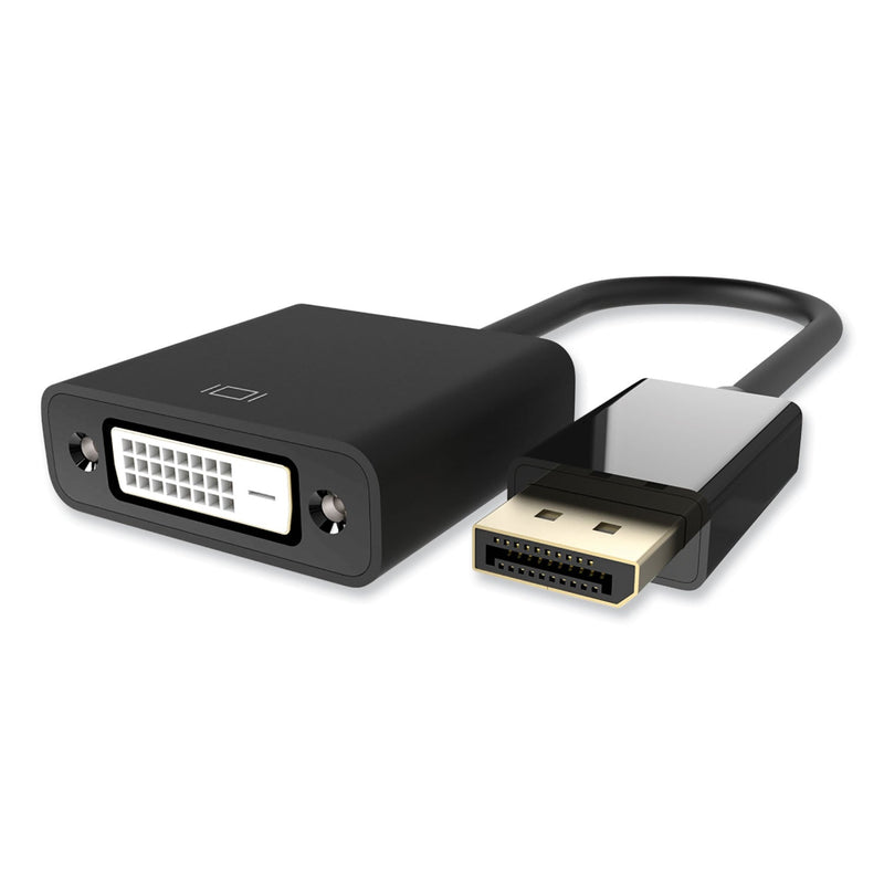 Belkin DisplayPort to DVI Adapter, 5", Black