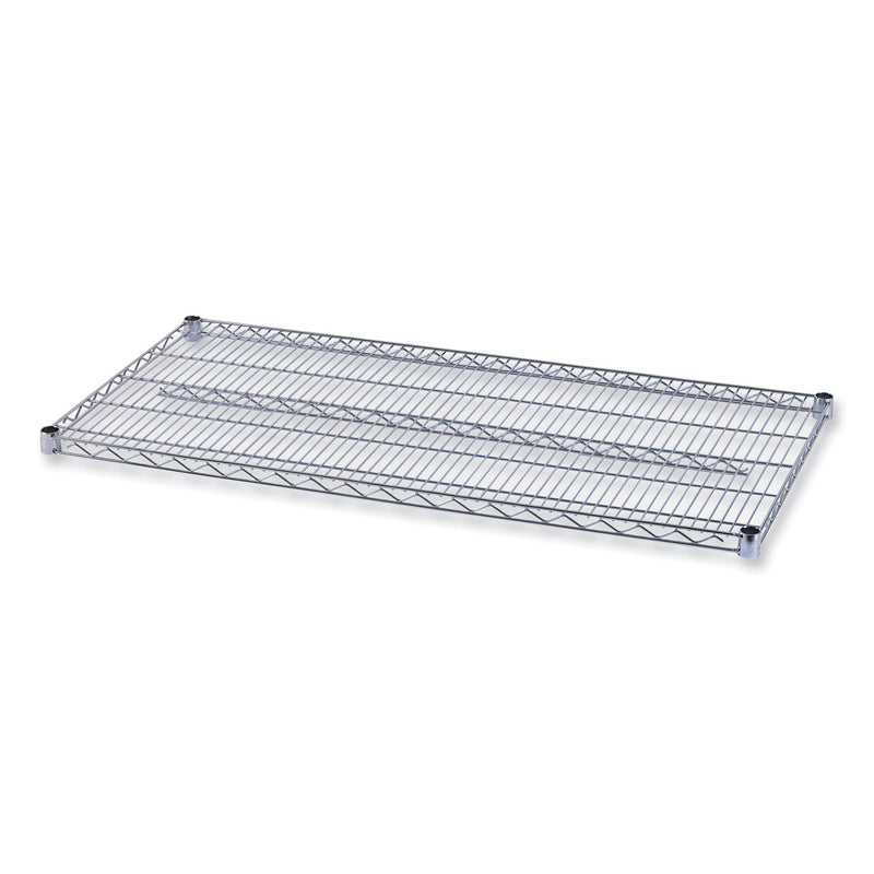 Alera Industrial Wire Shelving Extra Wire Shelves, 48w x 24d, Silver, 2 Shelves/Carton