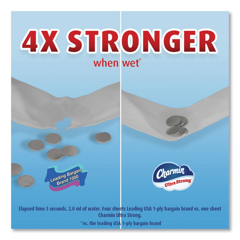 Charmin Ultra Strong Bathroom Tissue, Septic Safe, 2-Ply, White, 264 Sheet/Roll, 4/Pack