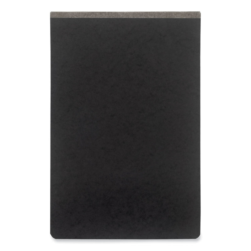 ACCO Pressboard Report Cover with Tyvek Reinforced Hinge, Two-Piece Prong Fastener, 3" Capacity, 11 x 17,  Black/Black